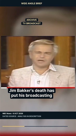 Jim Bakker's Final Chapter: Faith, Sales, and Accountability #shorts