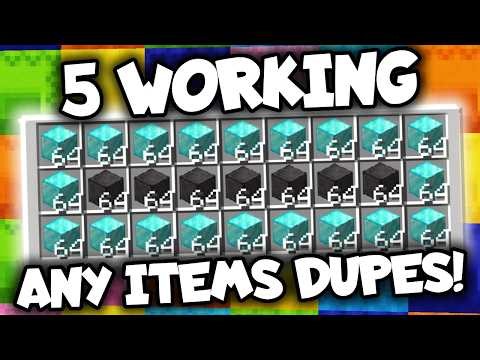 5 Minecraft Multiplayer Java Duplication Glitch's for 26.2+
