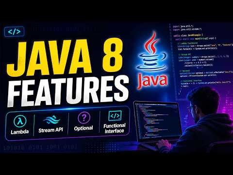 Java 8 Features Explained in One Video | Lambda, Streams, Optional #java8 #codewithdivakar