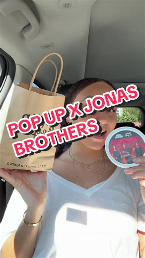 POP UP BAGELS X JONAS BROTHERS🔥🔥🔥burnin up🔥🔥🔥 #bagels #eating #popupbagels #boston #nyc