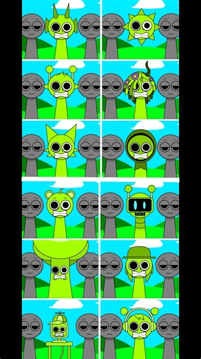 EVERY Characters From Sprunki SWAP