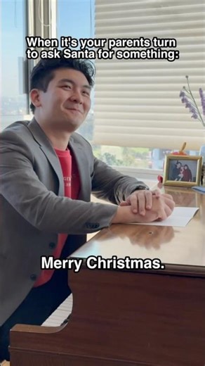 All Asian parents want for Christmas is…