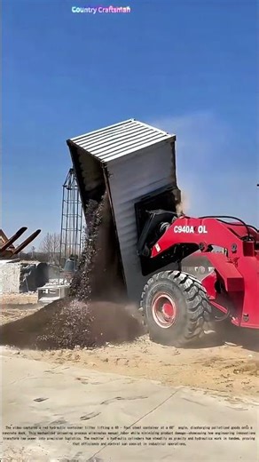 Flipping Efficiency: How Container Tilters Revolutionize Cargo Handling