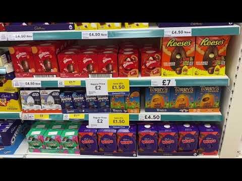 It’s January the 7th. L👀k! No bread in Tesco’s, but don’t worry! There’s plenty of Easter Eggs 😂😂😂