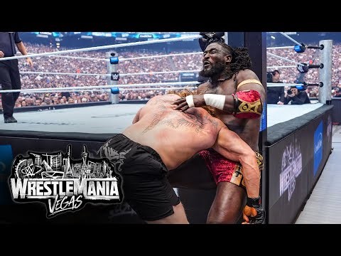Oba Femi vs. Brock Lesnar: WrestleMania 42 Domingo