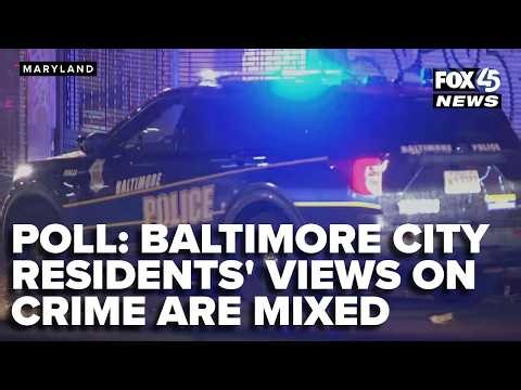 Poll: 67% of Baltimore County residents feel safe after dark; city views on crime are mixed