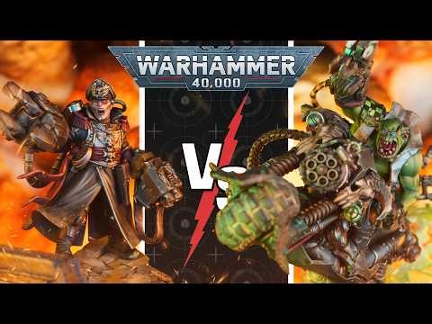 *NEW DETACHMENTS!* Astra Militarum vs Orks | Warhammer 40k Battle Report
