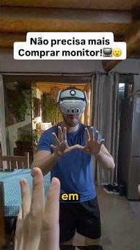 Não precisa mais comprar monitor! Conheça o meta quest 3 vr surreal