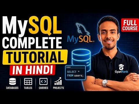 MySQL Complete Tutorial in Hindi 💻 | Full Course for Beginners to Advanced #sql #mysql #server
