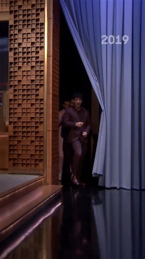The Tonight Show on Instagram: "@jonasbrothers know how to make an entrance 😂 #FallonTonight"