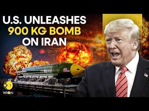 US Strikes Iran LIVE: Trump Targets Isfahan With Powerful 900-KG Bunker Buster Bombs | WION Live