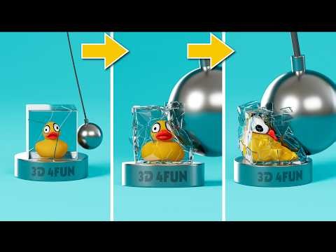 The Most Intense Blender 3D Physics Simulation [Compilation] 💥 | Duck Experiments
