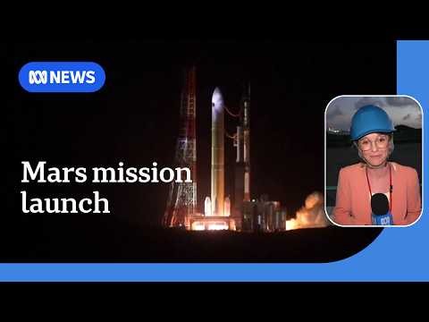 Japan launches historic mission to collect samples from Mars's moon Phobos | ABC NEWS