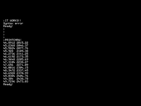 Lynx 128k [BASIC test] (1983) Camputers