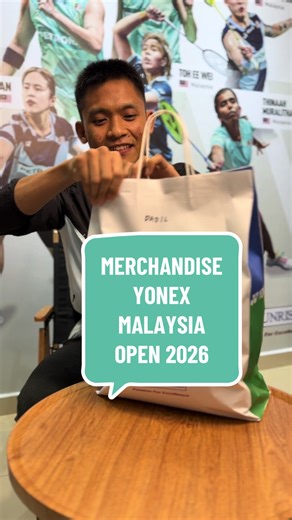 Merchandise Yonex - Malaysia Open 2026 @Yonex Sunrise Malaysia #Yonex #PMO2026 #TakkanMenyerah #badminton #Malaysia