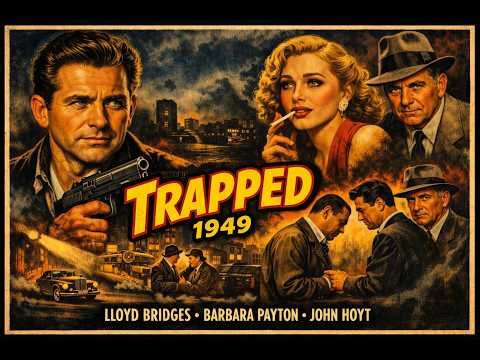 Trapped (1949) Classic Film Noir Retro Hollywood Thriller Golden Age Cinema