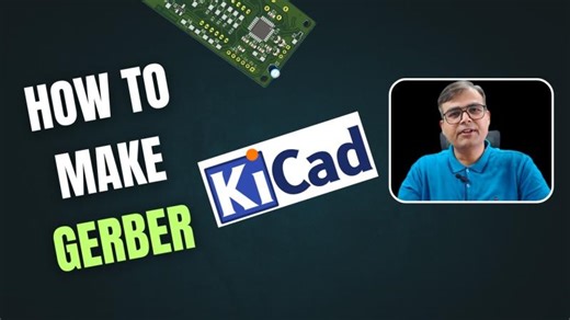 How to make gerber file for PCB? | Manish Lad