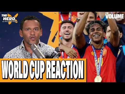 World Cup REACTION: Yamal’s Spain beats Messi’s Argentina + LeBron James | THE HERD