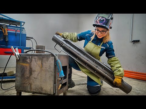 ЧУДО-ПЕЧЬ для ГАРАЖА! 🔥 НЕ ПОЛЕТИТ, так СОГРЕЕТ!