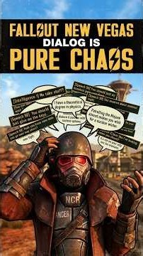 Fallout New Vegas Dialogue Is Pure Chaos #fallout #falloutnewvegas #retrogaming