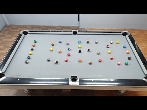 1950 Shape with 36 Balls | One Shot Pool Challenge