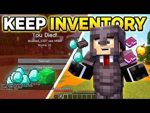 How To Turn On Keep Inventory in Minecraft Java (1.21+) Command Guide