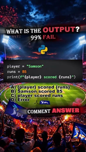 🔥 99% Beginners Get This Python Output Wrong! 😱 | Python Interview Question #coding #python