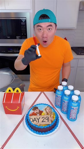 MrBeast cake vs Egg 🥚 ice cream challenge!🍨 #funny by Ethan Funny Family