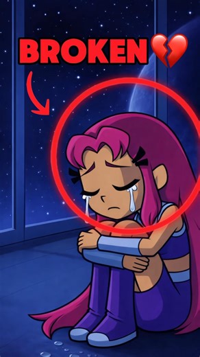 Starfire's Sad Backstory 😢💔 #shorts