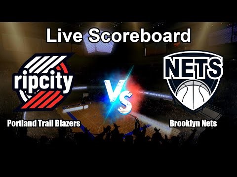 Portland Trail Blazers vs Brooklyn Nets Live Score - USA NBA