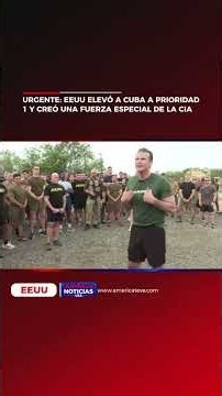 🚨URGENTE: EEUU ELEVÓ A CUBA A "PRIORIDAD 1" Y CREÓ UNA FUERZA ESPECIAL DE LA CIA