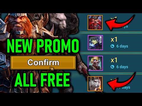Brand New Promo Codes for Legendary and Epic Champions March 2026 [ Raid Shadow Legends ]