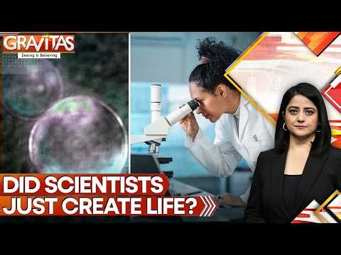It's Almost Alive! Scientists Build Cell-Like Blob From Scratch | Spudcell Sparkling With Life