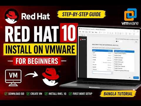 How to Install Red Hat Enterprise Linux 10 on VMware | Step-by-Step Guide for Beginners (2026)