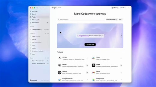 『OpenAIのCodex大幅刷新とエージェント型AIによる業務自動化の進展』🤩🤩OpenAIが開発者向けAI「Codex」の大幅なアップデートを発表した。特筆すべきは、macOS上でバックグラウンド稼働し、カーソル操作やテキスト入力を自律的に実行する機能である。これにより、APIを提供していない既存のデスクトップアプリケーションであっても、AIが直接操作することが可能となった。さらに、90種類以上の外部プラグイン連携、長期的なタスクの自動スケジュール機能、過去の文脈やユーザーの好みを保持するメモリ機能も追加されている。単なるコード生成ツールの枠を超え、要件定義からテスト、プロジェクト管理に至る業務プロセス全体を統合的に自律処理するプラットフォームへと進化している。こうしたPC操作を自律的に代行するエージェント型AIの実用化は、ソフトウェア開発領域にとどまらないインパクトを持つ。ビジネス全体において、これまでのRPA（ロボティック・プロセス・オートメーション）の概念を根本から覆し、あらゆる定型作業やバックオフィス業務の労働生産性とコスト構造を劇的に変革する重要な転換点となる。