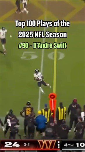 D'ANDRE SWIFT 55-YARD CATCH AND RUN #highlights #nfl #football