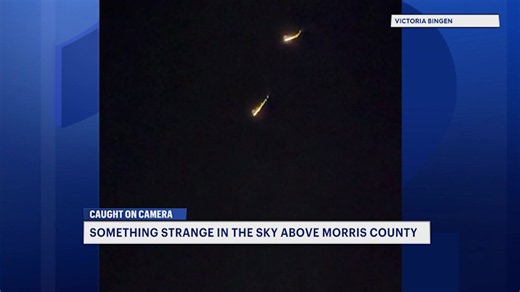 Strange lights in the skies over Morris County prompt UFO calls into News 12 newsroom