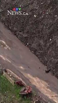 Massive snow pile remains in Toronto despite heat wave