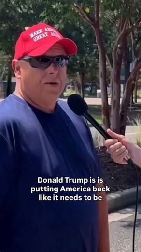 MAGA Supporter Asked WHO Is “Changing America”—Then THIS 😳 #MAGA #Trump #Politics
