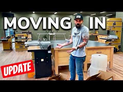 Building My Dream Shop || It's Moving Day