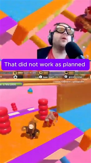 Everything went wrong at once #FallGuys #Gaming #Eliminated