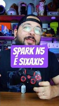SPARK N5 É SIXAXIS MESMO? #controle #controleps4 #controleusb #controlesixaxis