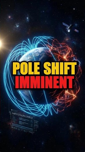 WARNING: Earth's Magnetic Shield is Collapsing (The South Atlantic Anomaly) #shortvideo