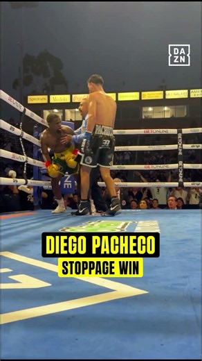 Diego Pacheco STOPS Aleem in the 11th round! 🙌