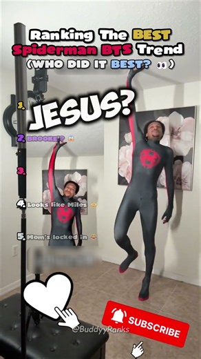 Ranking The BEST Spiderman BTS Trend