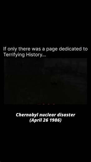Terrifying on Instagram: "On Saturday, April 26, 1986, at 1:23:44 a.m., Reactor No. 4 at the Chernobyl Nuclear Power Plant near Pripyat, Ukrainian SSR, exploded during a poorly designed safety test. The test aimed to determine if the reactor’s turbines could power emergency systems during a blackout, but a combination of operator errors, a flawed reactor design (the RBMK), and the disabling of safety systems led to an uncontrollable power surge. The surge caused a massive steam explosion that bl
