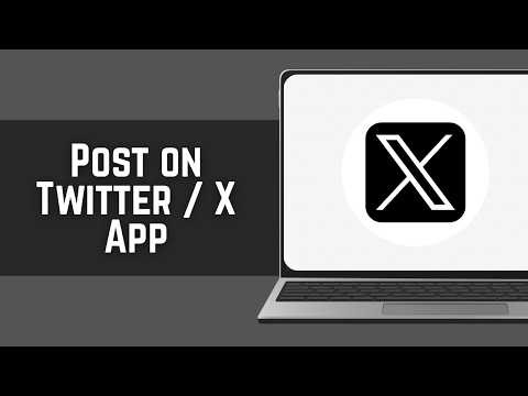 How to Post on Twitter / X App 2026