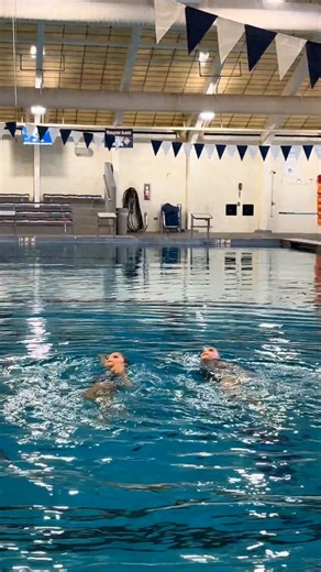 Our Novice Team making their debut 🌸🌊🫶 | Midtown Mystiques Synchronized Swimming - Newport News VA