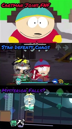 FNF South Park Stan and Cartman vs Corrupted Chaos🎤 in All New Phases #fnf #new #fnfmod #familyguy