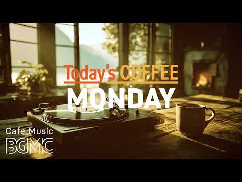 Jazz Relaxing Music ☕ Lakeside Hearth Cafe Jazz - Smooth Piano & Bossa Nova for Monday Work